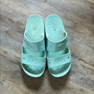 CROCS Blue Sandals Comfortable Lightweight Design